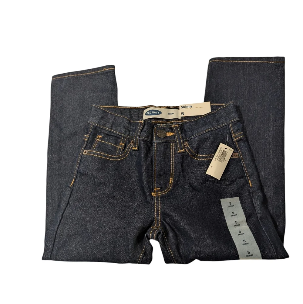 Old Navy Boy's Skinny Blue Jeans Size 5